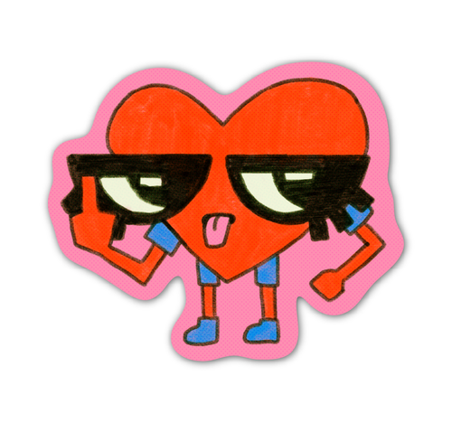 LOVE GUY! Sticker