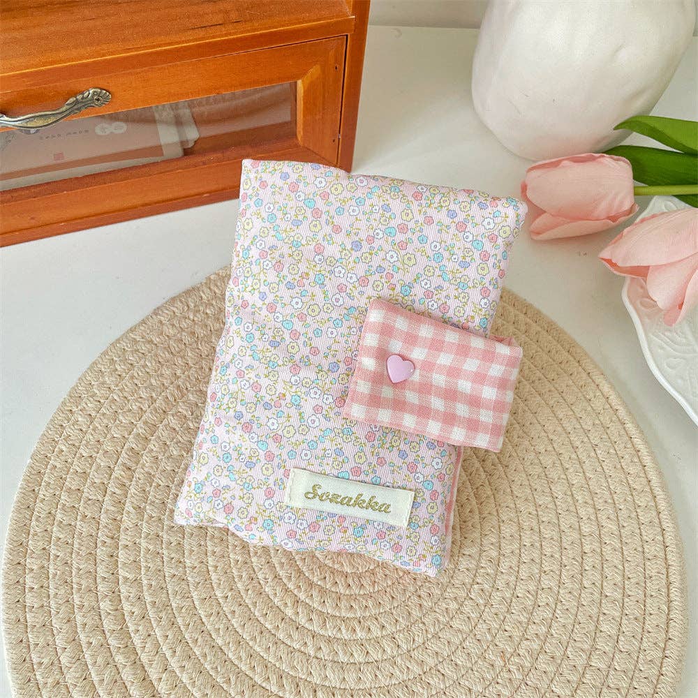 Handmade Pink Bow Journal Cover