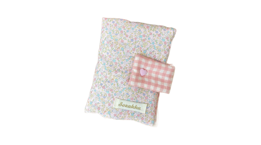 Handmade Pink Bow Journal Cover
