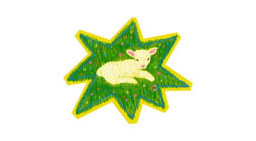LITTLE LAMB! sticker