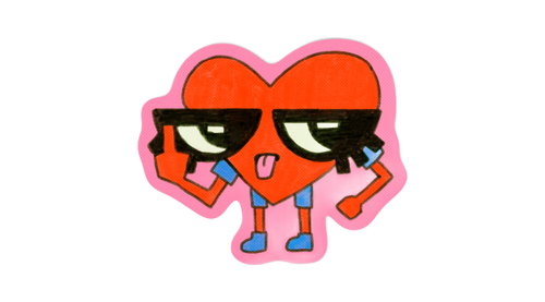 LOVE GUY! Sticker