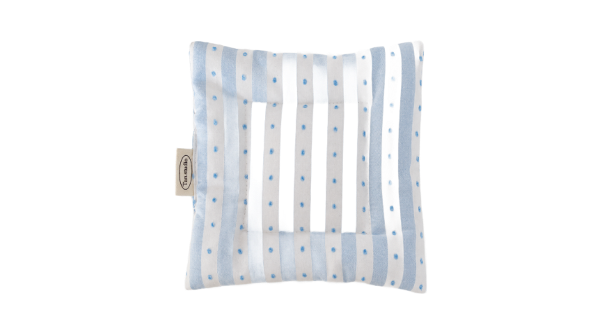 Light Blue Stripe Padded Coaster