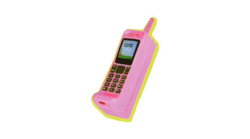 PINK FONE! Sticker