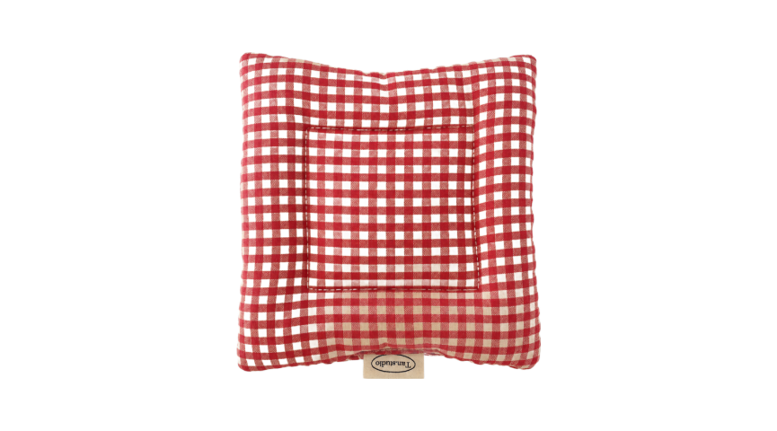 Red Gingham Padded Coaster