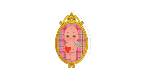 VALENTINE BABY! Sticker